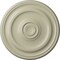 Ekena Millwork Devon Ceiling Medallion (Fits Canopies up to 3 5/8"), Hand-Painted Clear Yellow, 15 3/4"OD x 1 1/2"P CM15DECYF - alternate 1